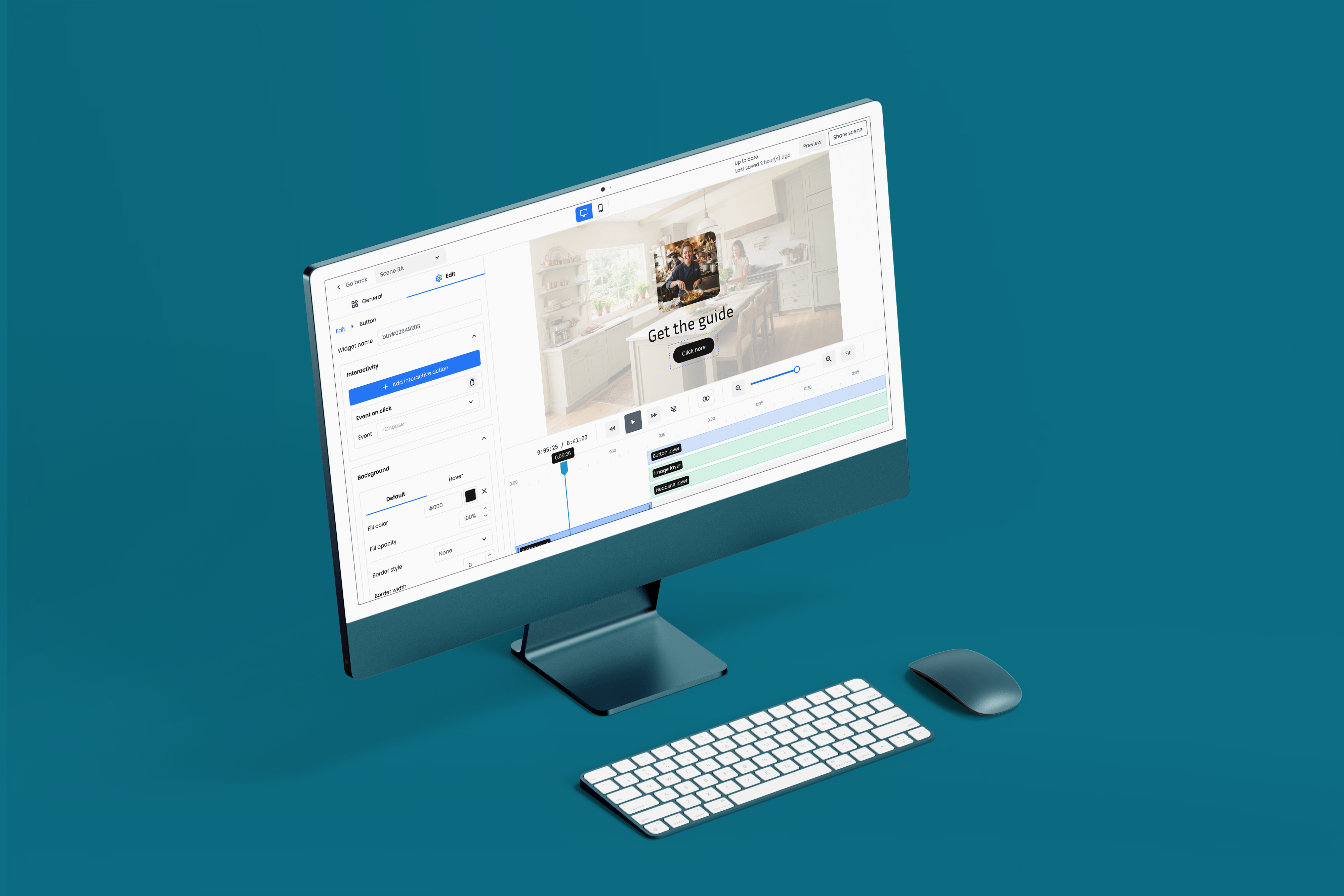 Interactive video editor project